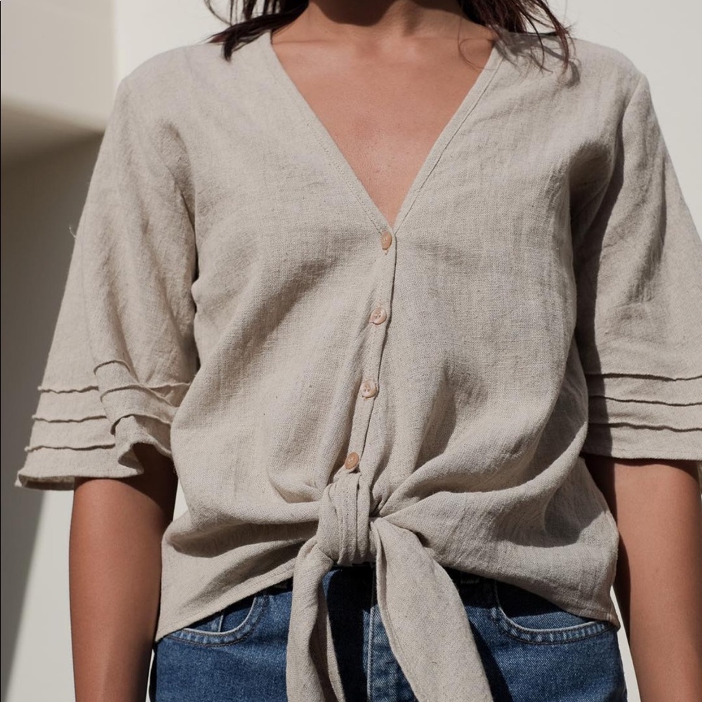 At Dawn Bell Sleeve Top
